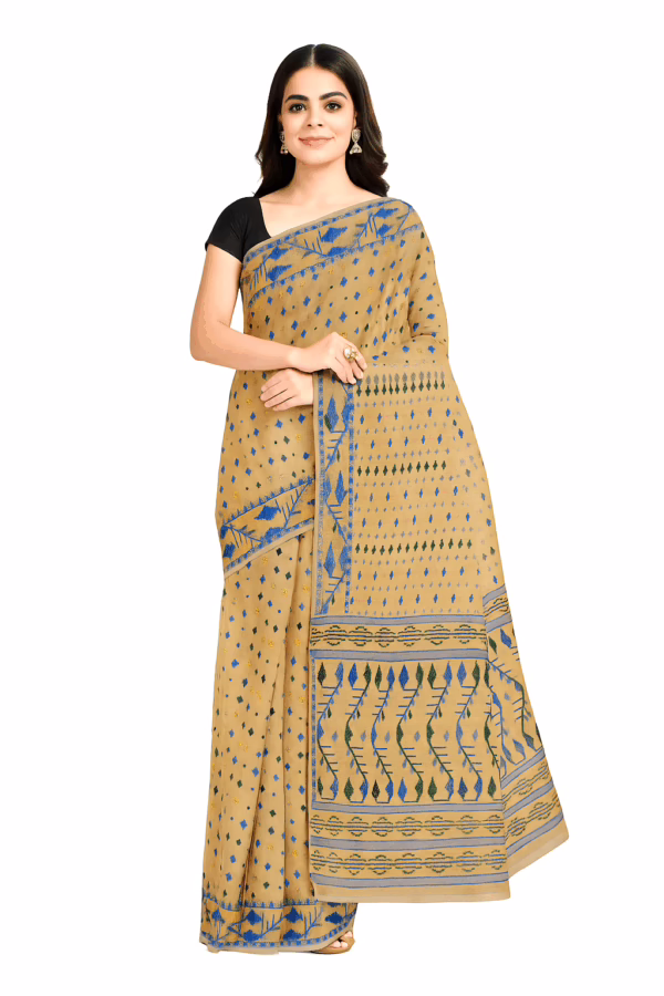 Dhakai Jamdani Saree