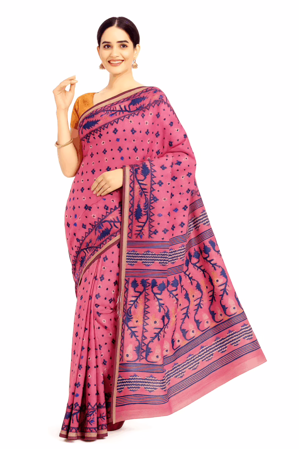 Dhakai Jamdani Saree