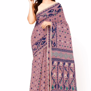 Dhakai Jamdani Saree
