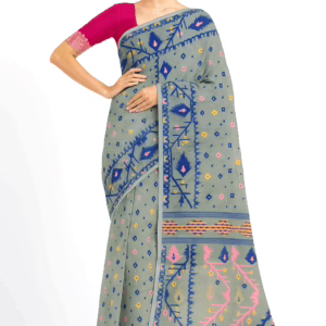 Dhakai Jamdani Saree