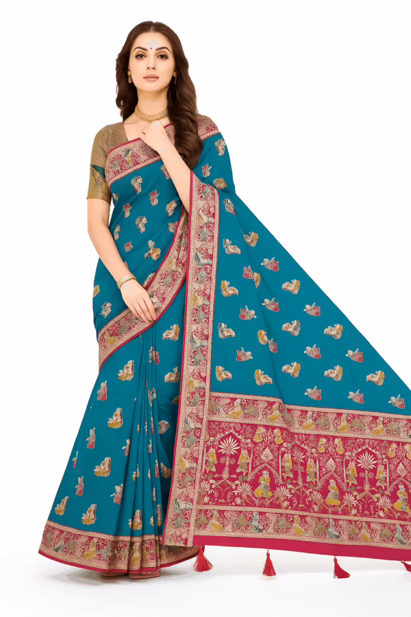 Swarnachari Saree